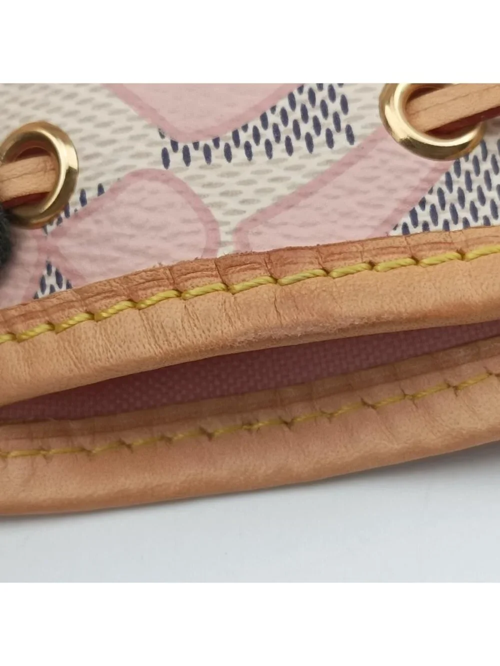 Louis Vuitton Tahitian Nano Noe Azur Damier Canvas